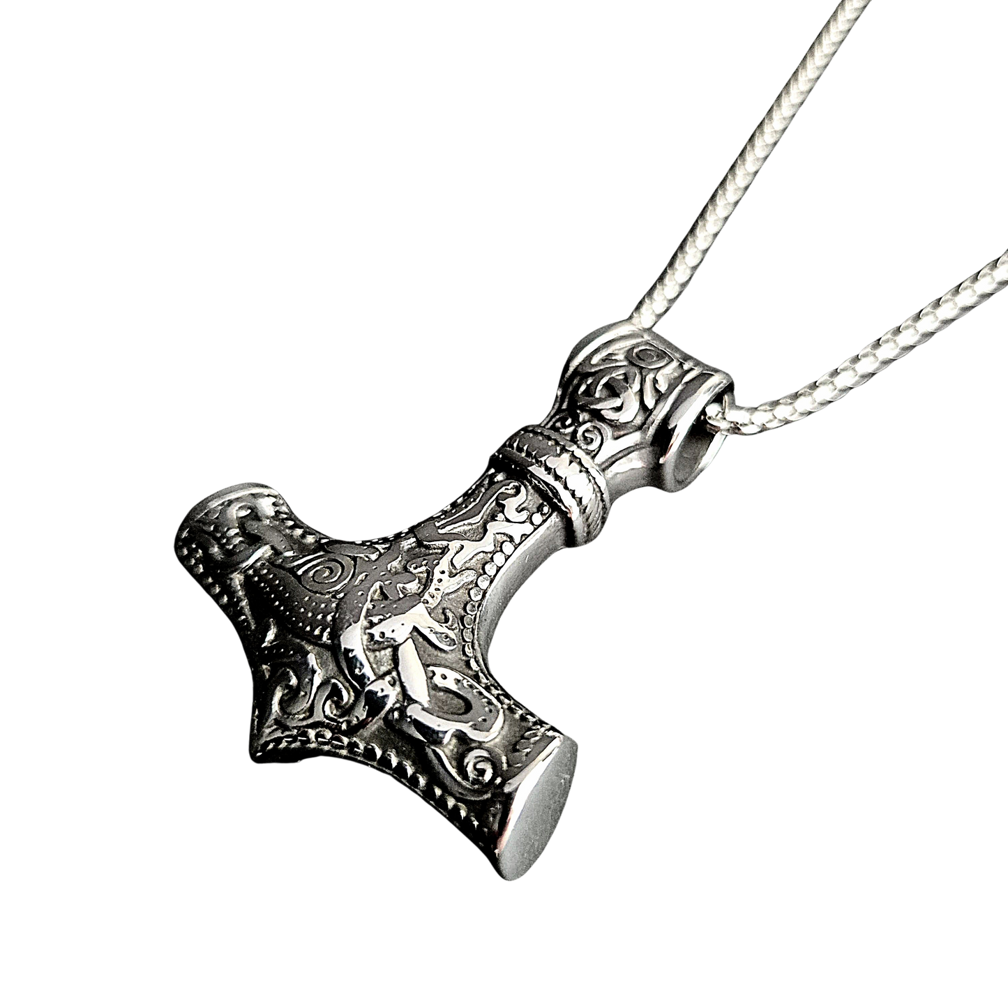 Collar Martillo de Thor – Fuerza, Protección y Poder Divino | Acero Inoxidable 316