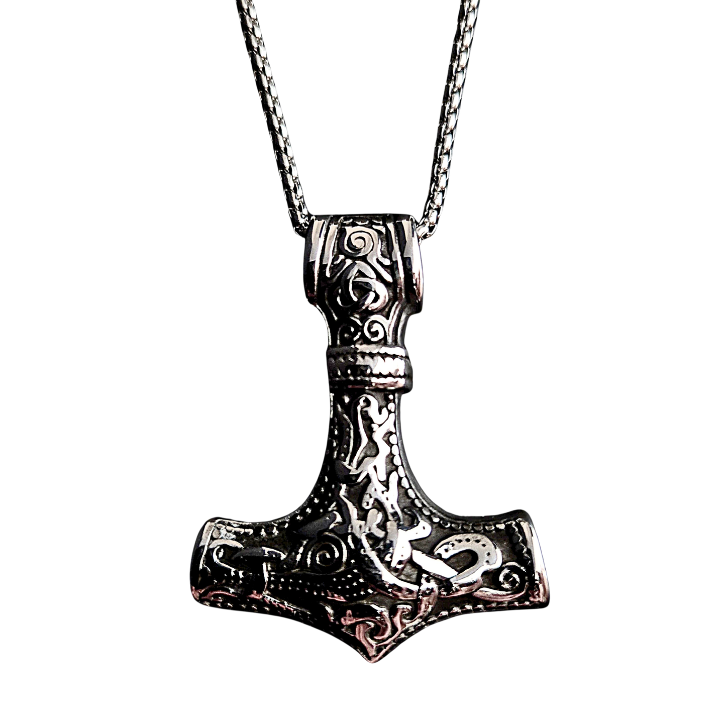 Collar Martillo de Thor – Fuerza, Protección y Poder Divino | Acero Inoxidable 316