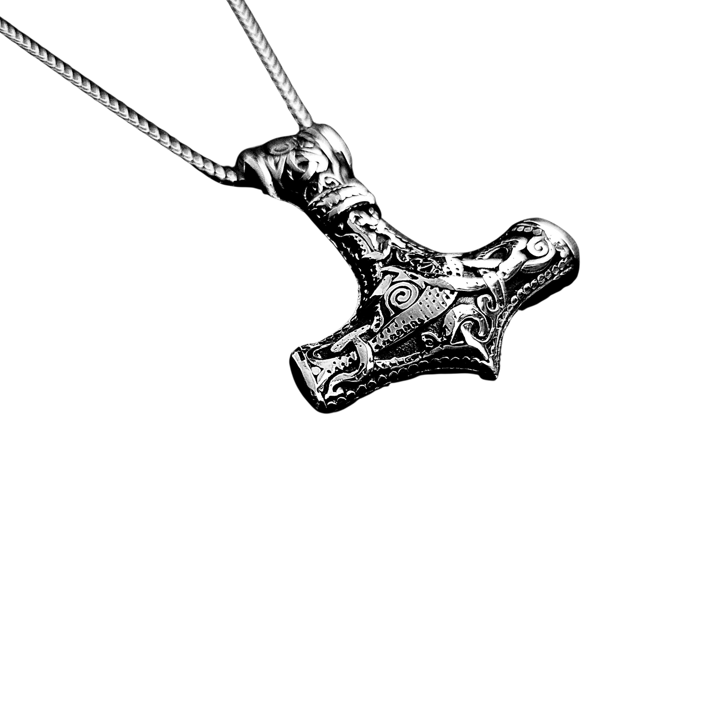 Collar Martillo de Thor – Fuerza, Protección y Poder Divino | Acero Inoxidable 316