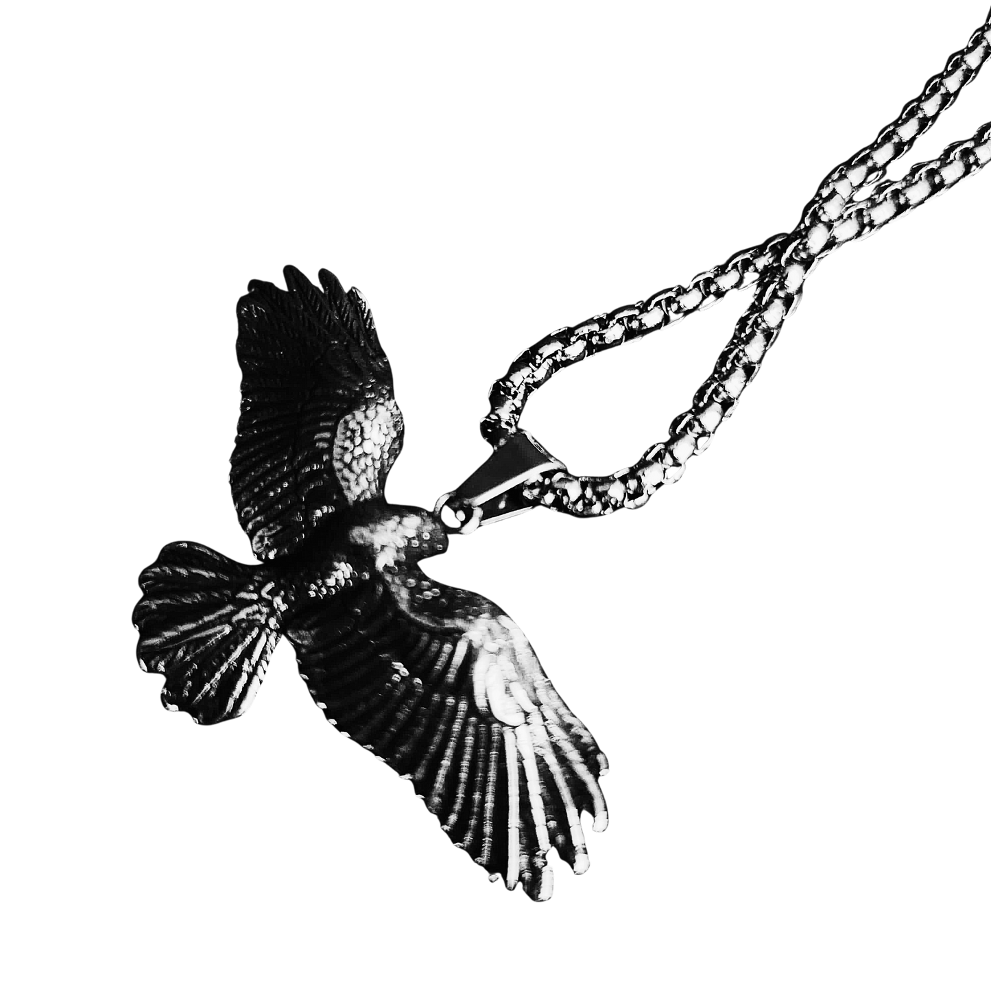 Collar Alas – Libertad, Elevación y Coraje | Acero Inoxidable 316