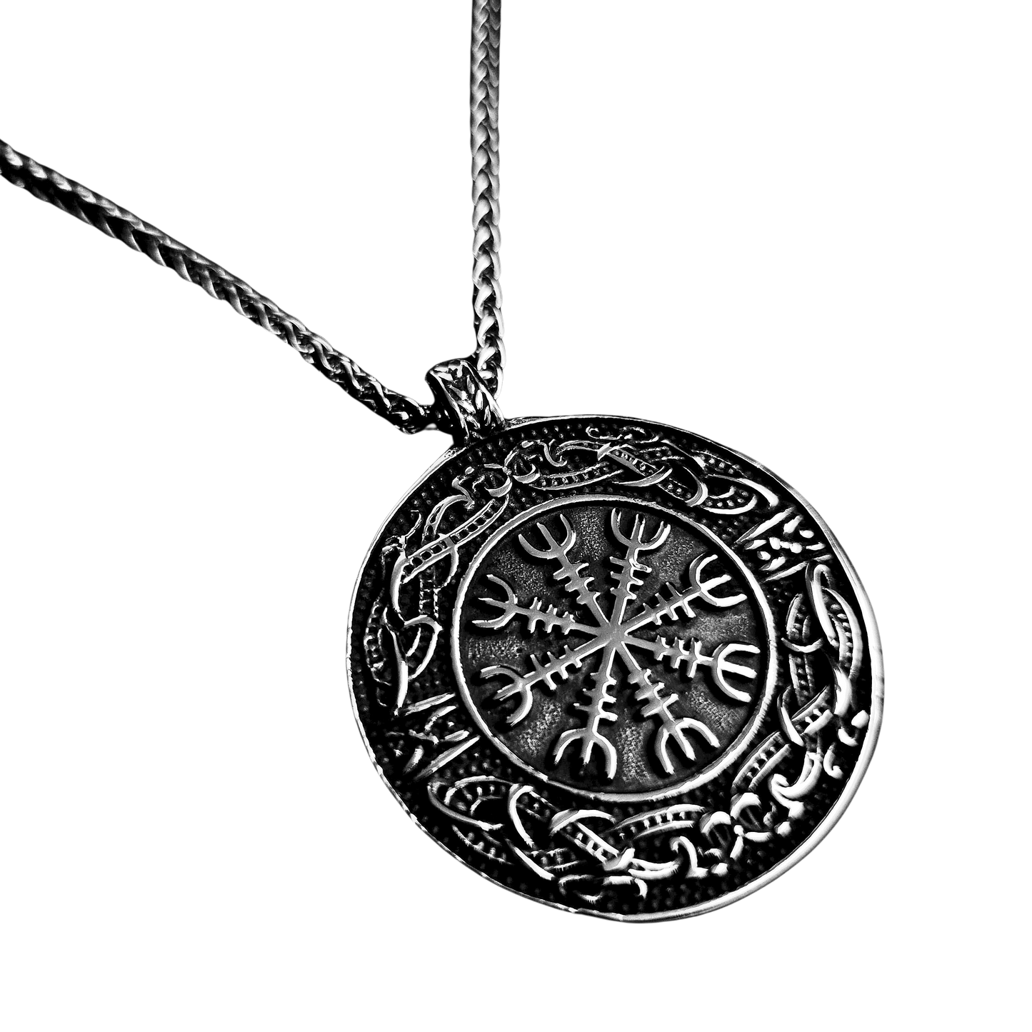 Collar Yelmo Vikingo - Energía ancestral | Protección interior