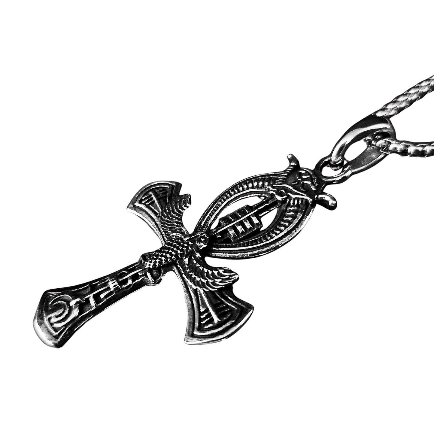 Collar Llave de Ankh – Vida, Protección y Sabiduría Ancestral | Acero Inoxidable 316