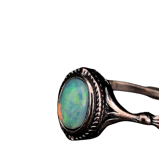 Anillo Aguamarina – Calma y Claridad | Plata S925