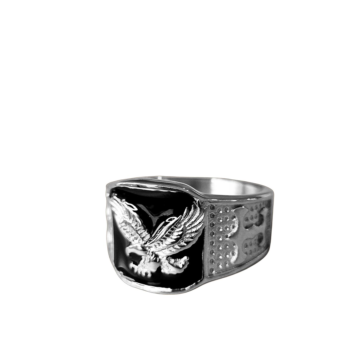 Anillo Águila – Visión y Libertad | Acero Inoxidable 316