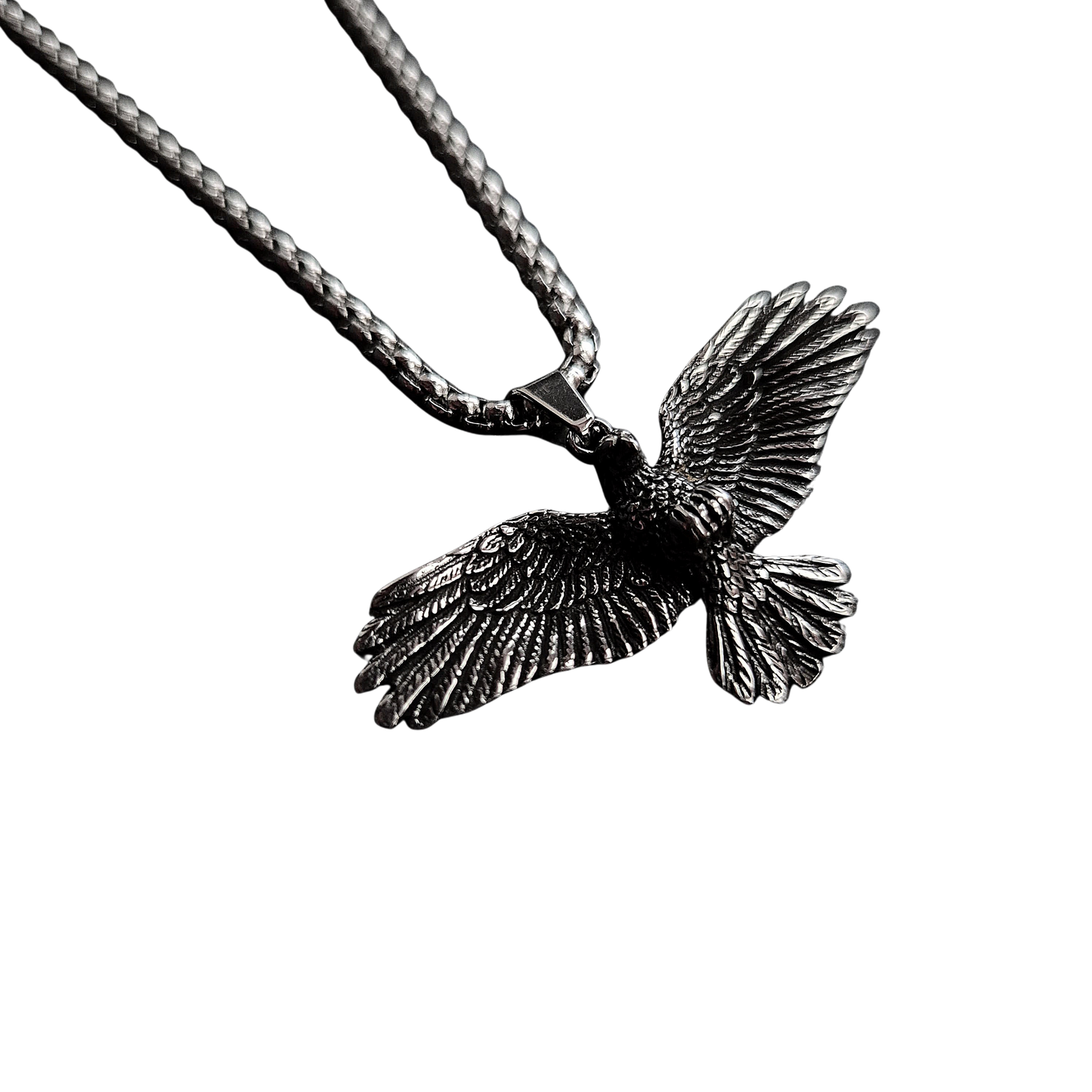 Collar Alas – Libertad, Elevación y Coraje | Acero Inoxidable 316