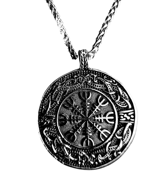 Collar Yelmo Vikingo - Energía ancestral | Protección interior