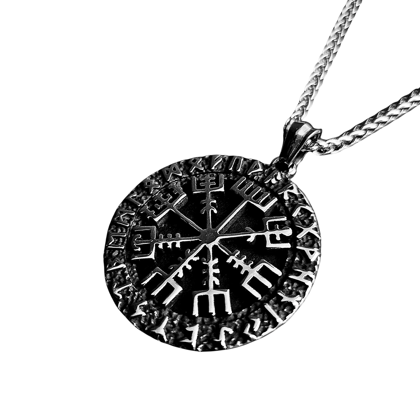 Collar Aegishjalmur – Protección y Coraje | Acero inoxidable 316