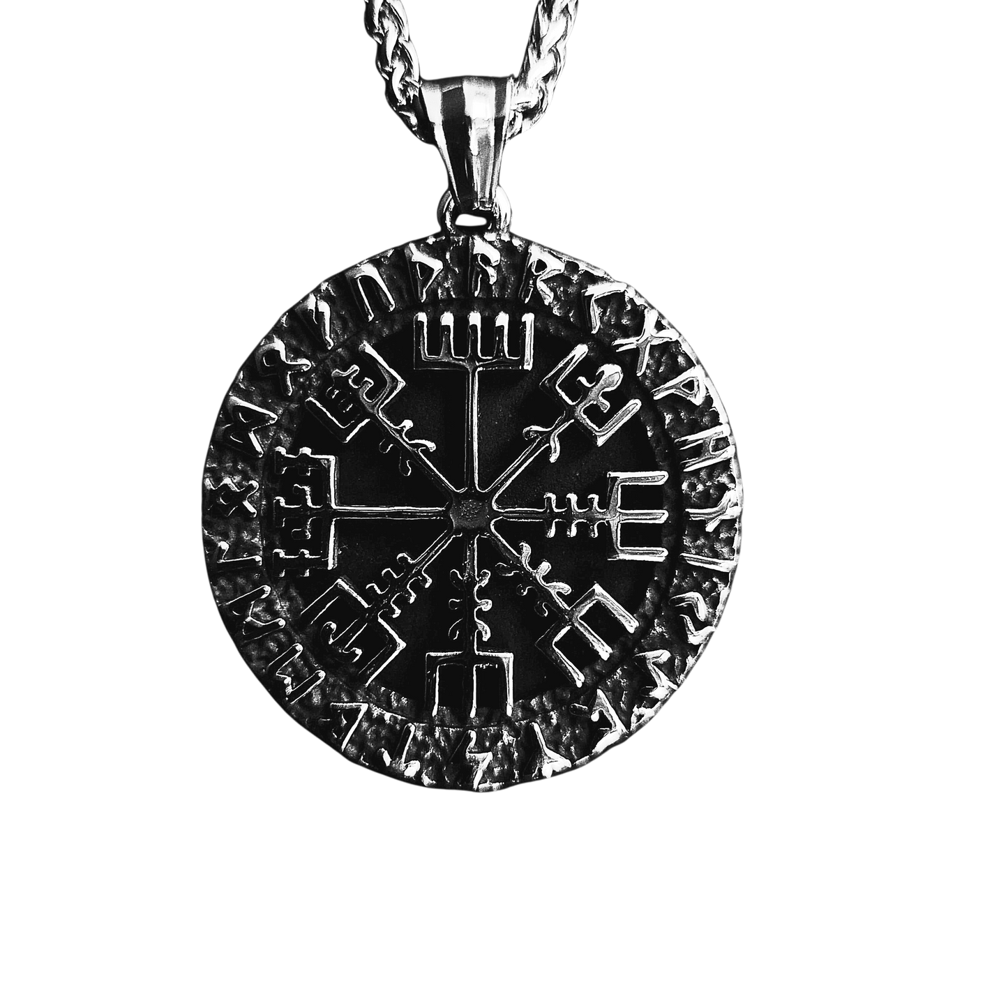 Collar Aegishjalmur – Protección y Coraje | Acero inoxidable 316