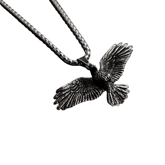 Collar Alas – Libertad, Elevación y Coraje | Acero Inoxidable 316